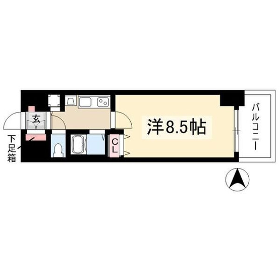 【間取り】 | プレサンス名古屋駅前グランヴィル