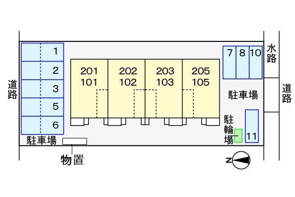 ＥＳＳＥＸ　ＨＯＵＳＥの駐車場