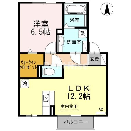 アムール丹陽Ⅱの間取り