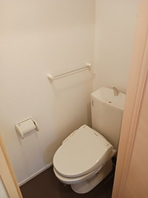 【トイレ】 | メゾン・アクアＫ | ゆったりとした空間のトイレです