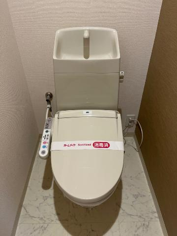 カーサ・ルワンジュのトイレ|シャワー付トイレ
