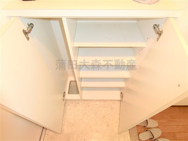 北糀谷コートの収納|玄関収納
