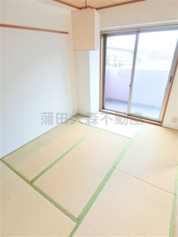北糀谷コートの内装|和室6帖