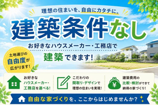 【土地図】 | ☆☆建築条件なし土地！！いわき市好間町上好間　限定１区画！！ | 建築条件なしです！！お好きなハウスメーカー・工務店で建築できます♪