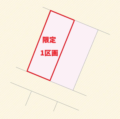 【区画図】 | ☆☆建築条件なし土地！！いわき市好間町上好間　限定１区画！！ | 限定１区画