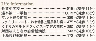 【その他】 | ☆☆新築分譲　常磐上湯長谷町五反田(第４)　全２棟－②！！ | 周辺環境
