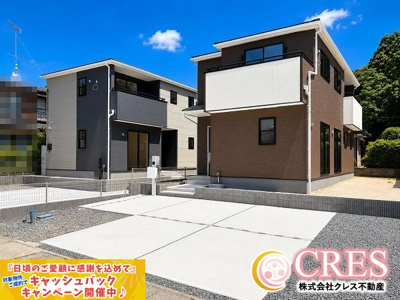 【前面道路含む現地写真】 | ☆☆新築分譲　常磐下船尾町１期H　長期優良住宅　全３棟♪　 | 現地です！！現地ご案内致します♪