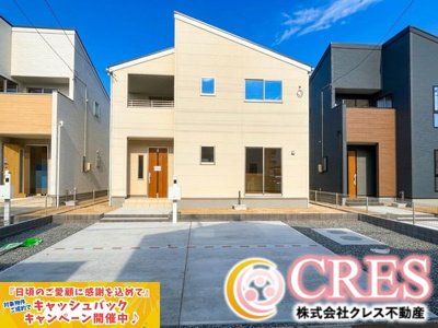 【前面道路含む現地写真】 | ☆☆新築分譲　いわき市平城東１丁目第１H　長期優良住宅　全１５棟！！　現地ご案内致します！！ | 同施工建物です♪