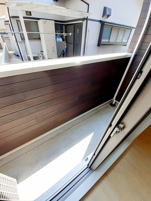 ルーベル　立花　Ⅰのバルコニー