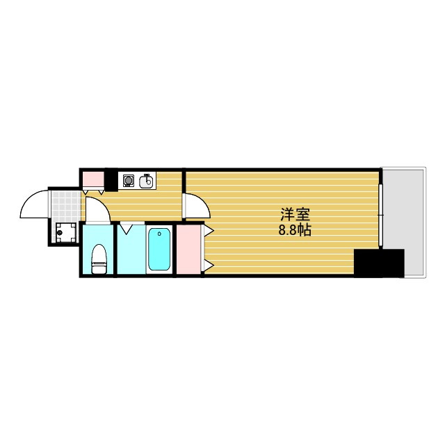新大阪セレニテの間取り