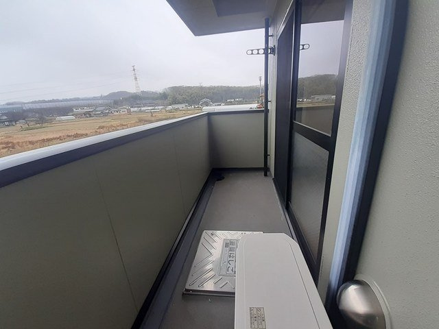 クラールオストベルグⅠのバルコニー