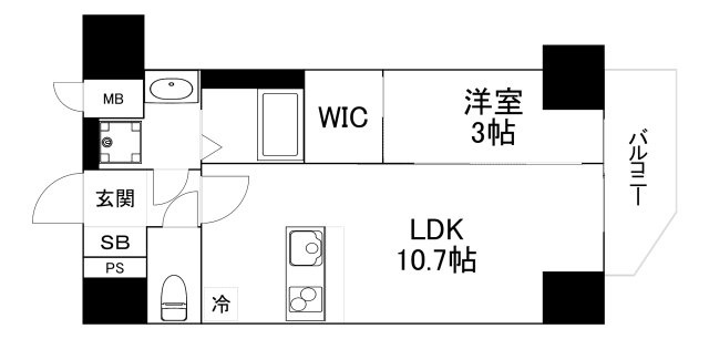 【間取り】 | MELDIA CREST桜ノ宮Kirsch