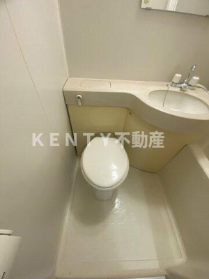 【トイレ】 | ハイツ吉田 | コンパクトで使いやすいトイレです