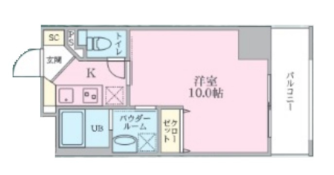 Plumeria（プルメリアの間取り|間取り