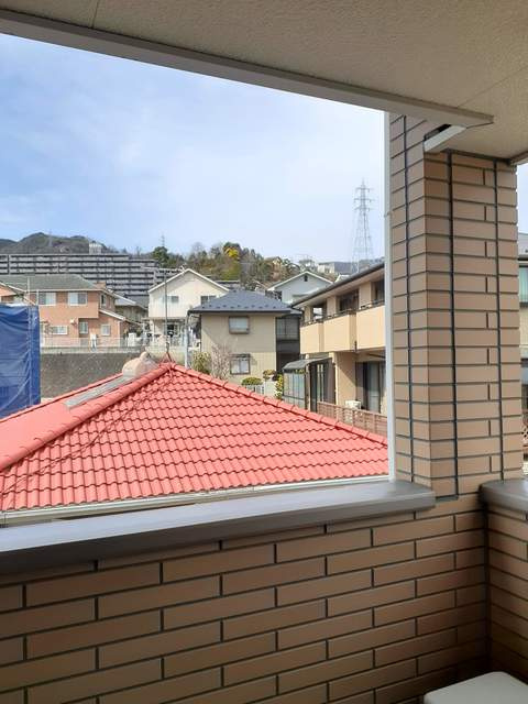 ヴィラ　池之内のバルコニー