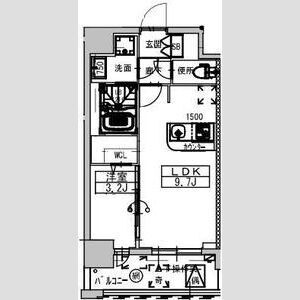 ミラージュパレス大阪ドームProsperの間取り