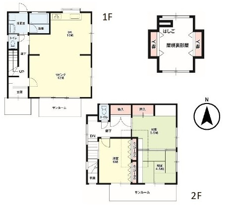 中古戸建　熊谷市玉井5-98（期間限定現況販売）の間取り