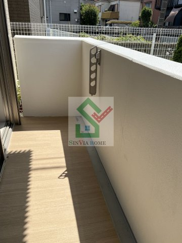 エムクアルト新座のバルコニー