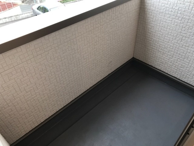 クオーレ津浦町のバルコニー