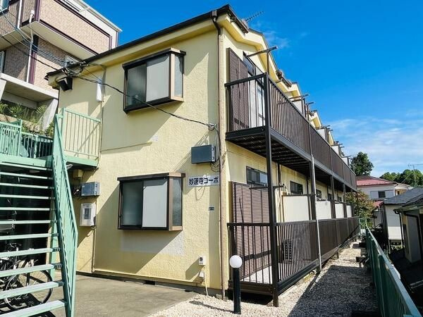 妙蓮寺コーポの外観