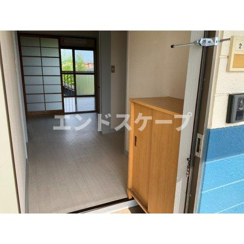 下佐野第2コーポの玄関|高崎、前橋のお部屋探しはエンドスケープまで！お客様の理想お聞かせ下さい♪