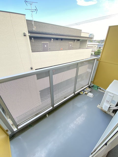 レオパレスクレベールのバルコニー