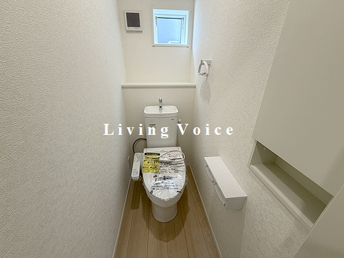 【仲介手数料０円】相模原市中央区上矢部第39　新築一戸建て　全4棟のトイレ|相模原市中央区上矢部第39　新築一戸建て　全4棟