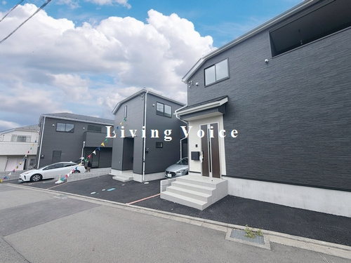 【仲介手数料０円】相模原市中央区上矢部第39　新築一戸建て　全4棟の外観|全体　相模原市中央区上矢部第39　新築一戸建て　全4棟