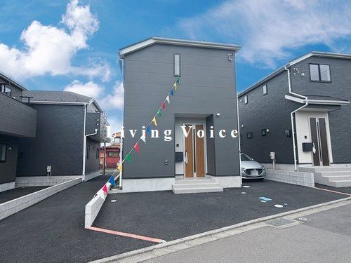 【仲介手数料０円】相模原市中央区上矢部第39　新築一戸建て　全4棟の外観|3号棟　相模原市中央区上矢部第39　新築一戸建て　全4棟