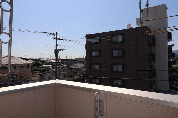 TORISIA飛田のバルコニー