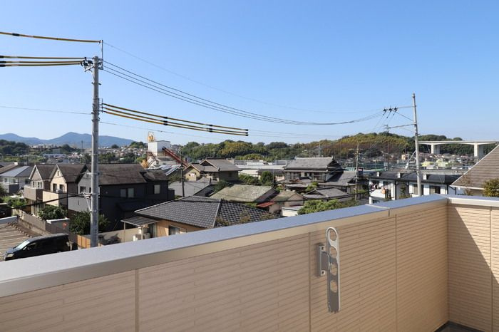 TORISIA飛田のバルコニー