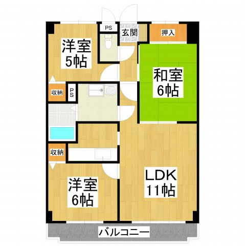 【間取り】 | 東尾マンション
