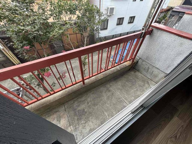 東野町戸建のバルコニー