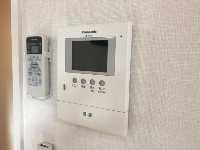 サン　ガーデン　Ｂのセキュリティ|カメラ付インターホン