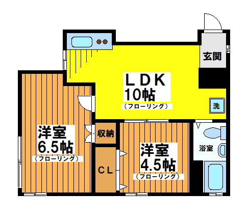 上北沢グリーンコーポの間取り