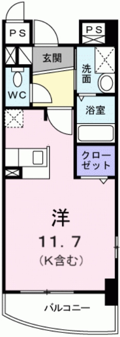 東峰マンションの間取り