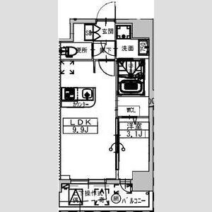 ミラージュパレス大阪ドームProsperの間取り