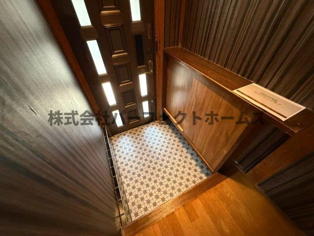 上神田1丁目戸建　賃貸の玄関|きれいな玄関です