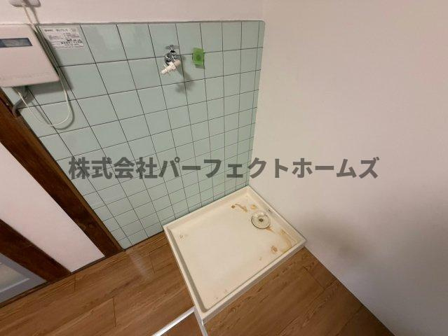 上神田1丁目戸建　賃貸の設備|洗濯機置場です