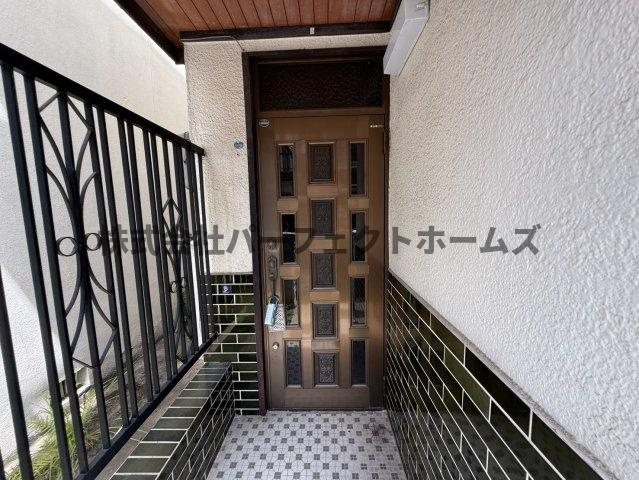 上神田1丁目戸建　賃貸の玄関|玄関です