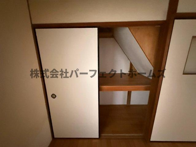 高柳2丁目テラスハウス　賃貸の収納|専用の収納スペースです
