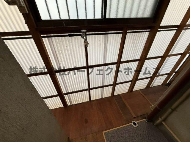 高柳2丁目テラスハウス　賃貸の設備|洗濯機置場です