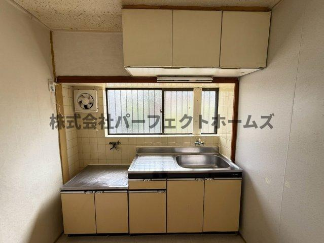高柳2丁目テラスハウス　賃貸のキッチン|キッチンです