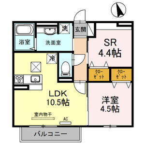 スペチアーレKの間取り