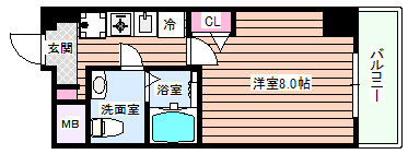 【間取り】 | エレーヌ十三