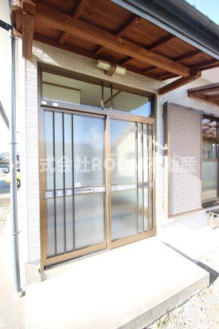 細木貸家の玄関|玄関です