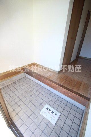 細木貸家の玄関|きれいな玄関です