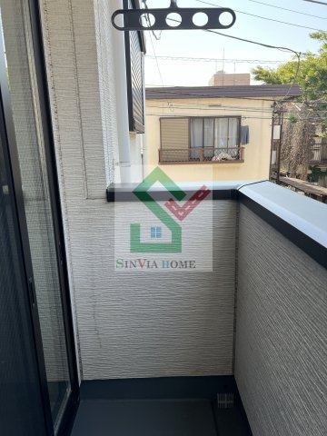 メルディア田無町のバルコニー