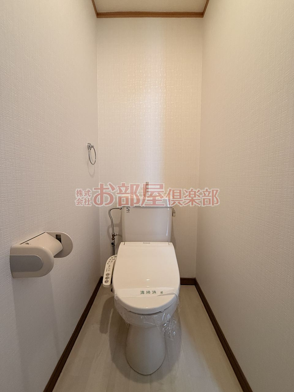 ローズガーデンⅡのトイレ|ゆったりとした空間のトイレです