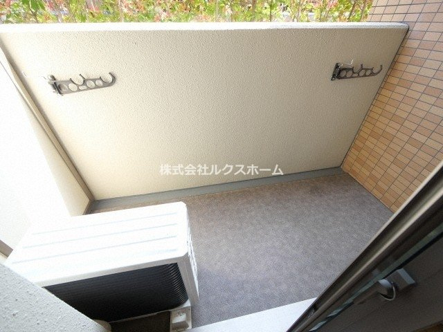 ラ・ボンボニエールのバルコニー